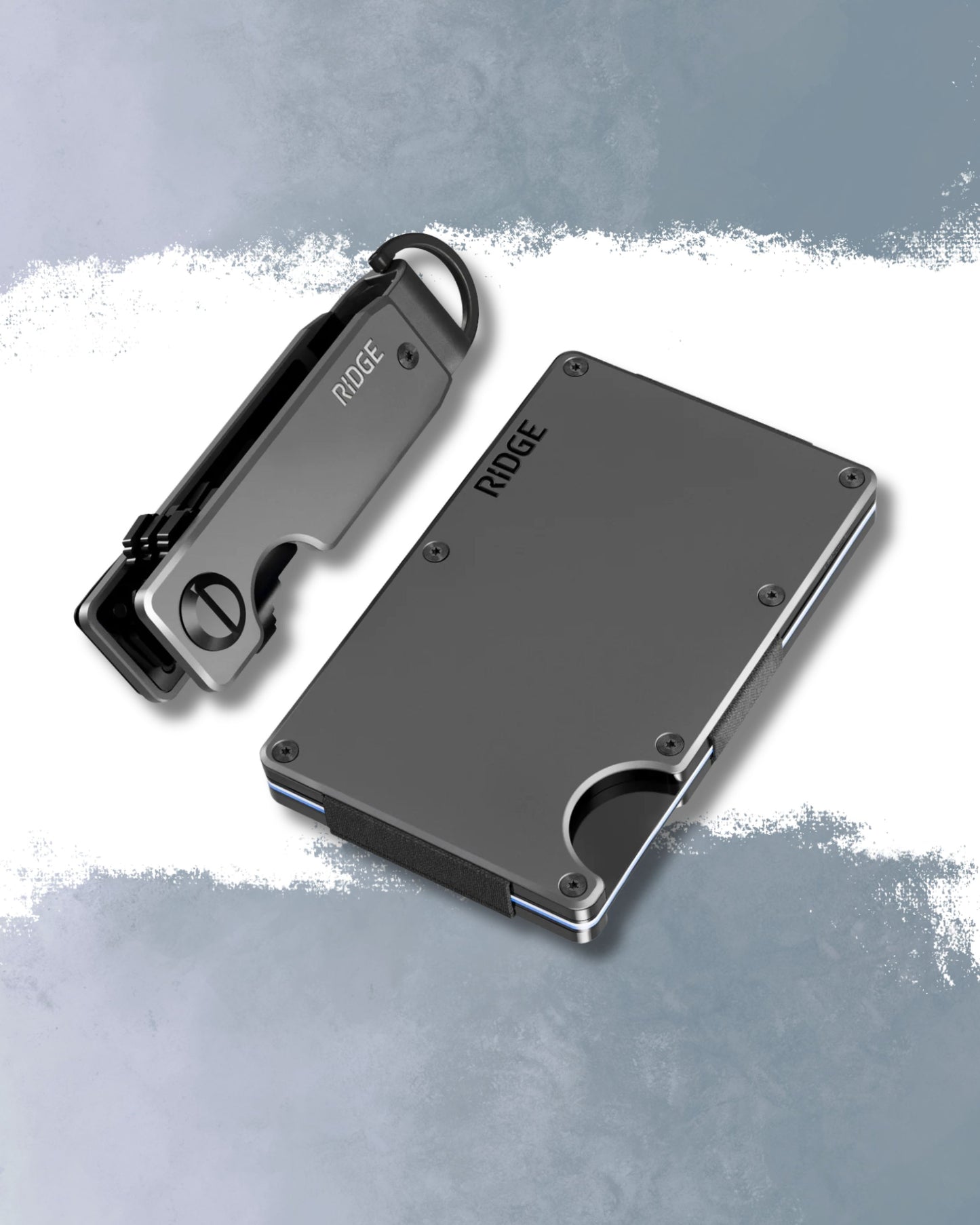 Ridge Wallet + Key Combo