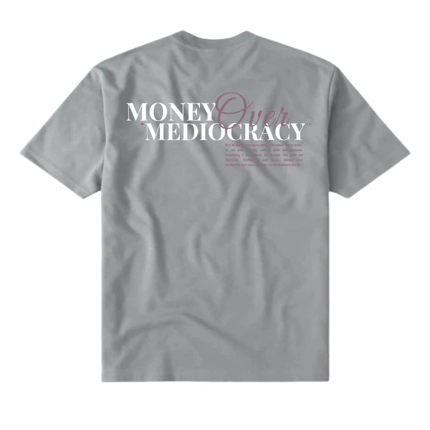 M.O.M Oversized Tee Smoked Grey