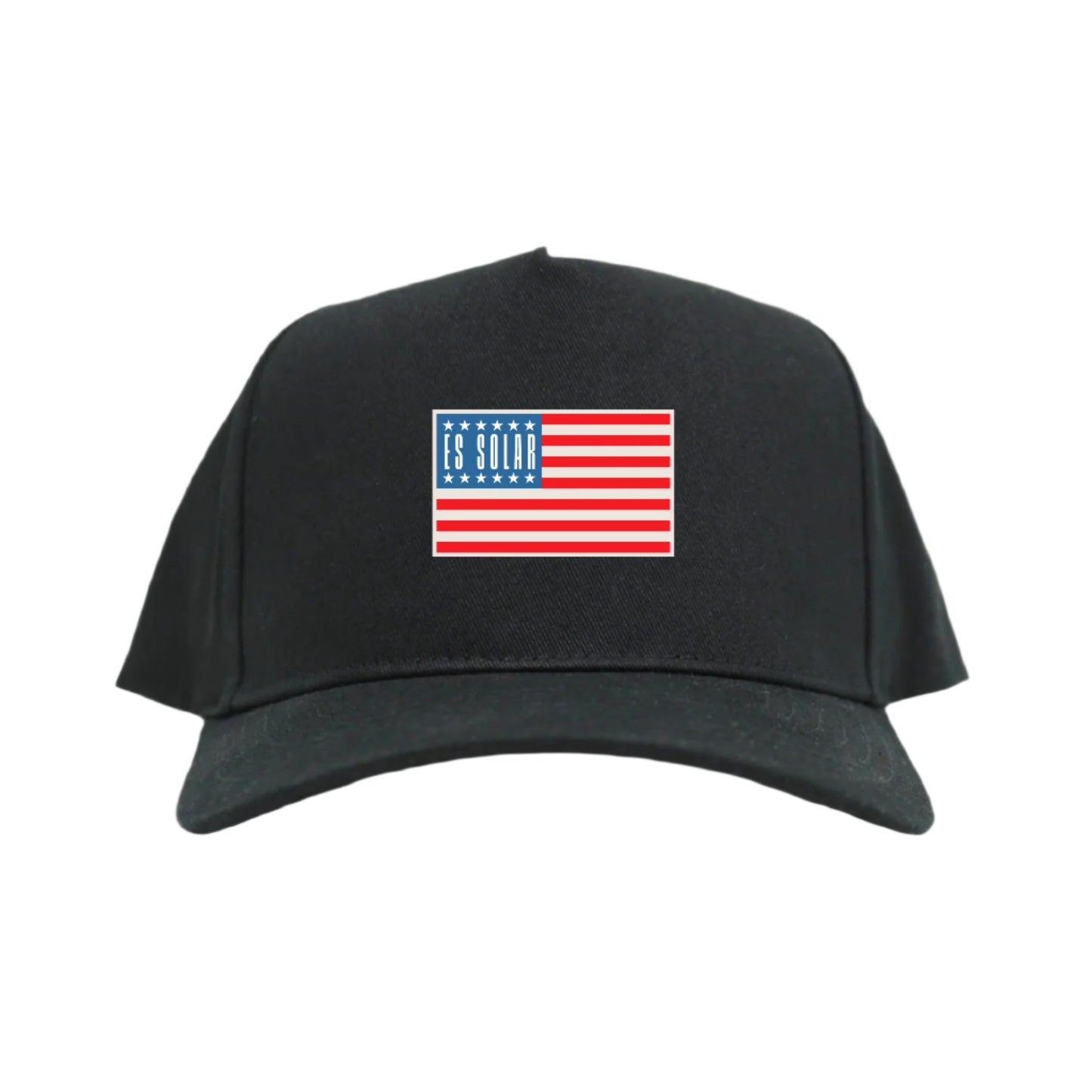 4th of July Black Cord Fade Hat