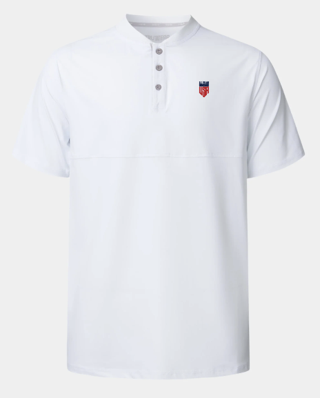 Pre Sale 4th of July White Crown Polo