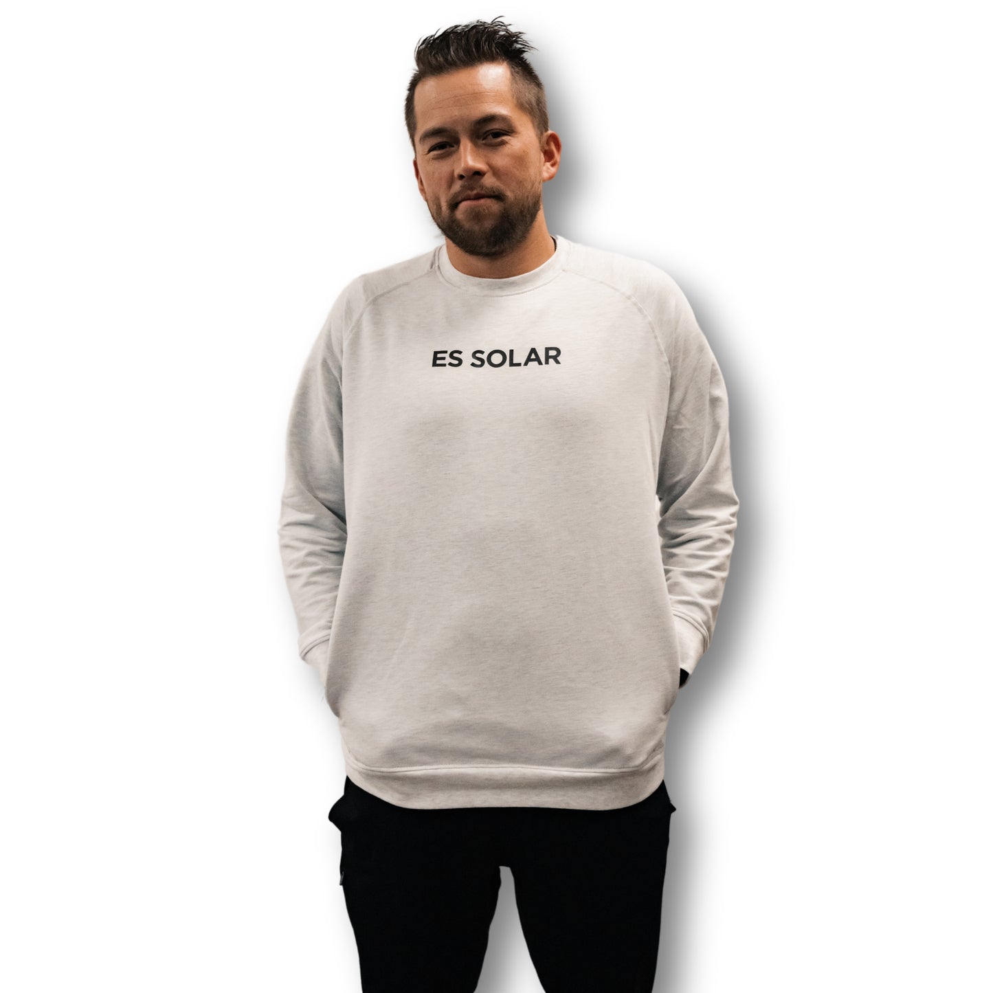 Meridian Heather Grey Crewneck