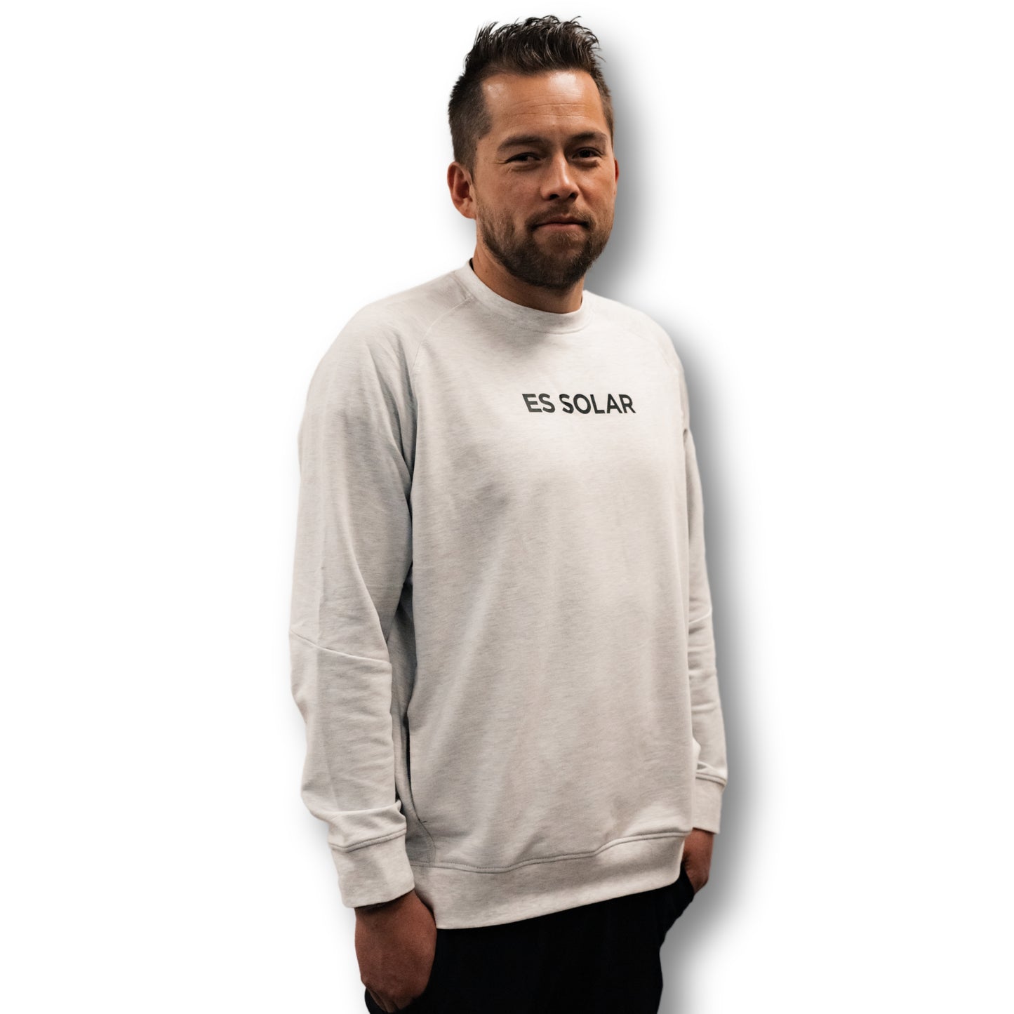 Meridian Heather Grey Crewneck