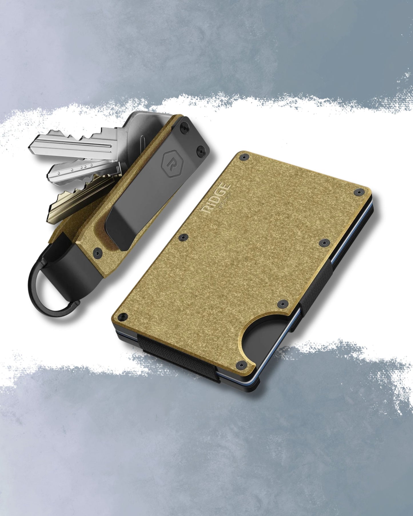 Ridge Wallet + Key Combo
