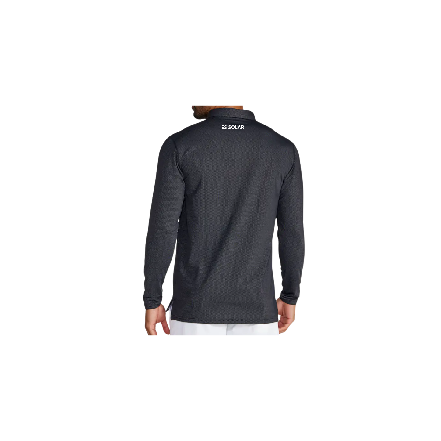 Pulse Long Sleeve Split-Hem Polo